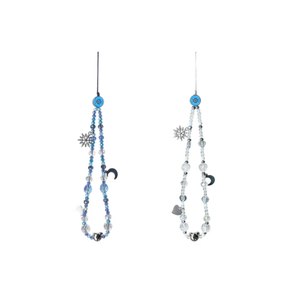 Zuckbear Freda Beaded Taşlı Universal Bileklik - Mavi