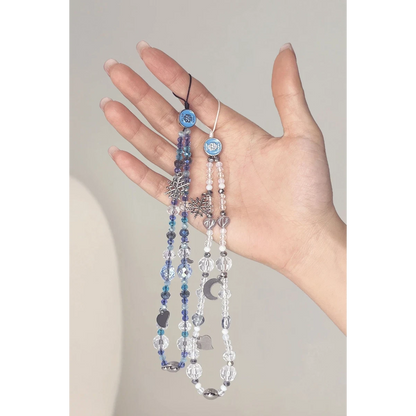 Zuckbear Freda Beaded Taşlı Universal Bileklik - Mavi
