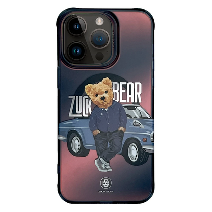 ZuckBear Apple iPhone 15 Pro California Cool Magsafe Kapak - Car