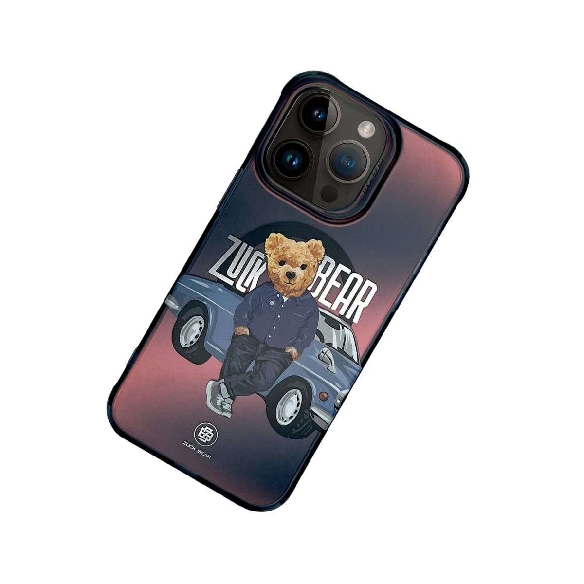 ZuckBear Apple iPhone 15 Pro California Cool Magsafe Kapak - Car
