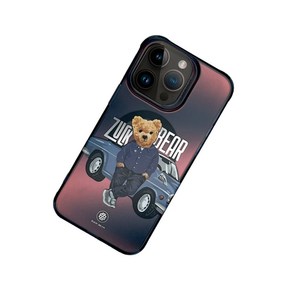 ZuckBear Apple iPhone 15 Pro California Cool Magsafe Kapak - Car