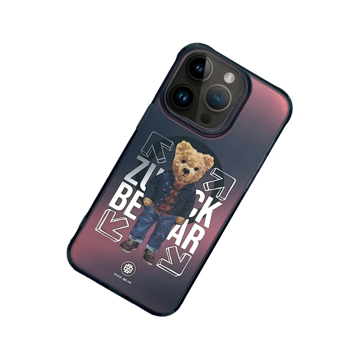 ZuckBear Apple iPhone 15 Pro California Cool Magsafe Kapak - Jeans