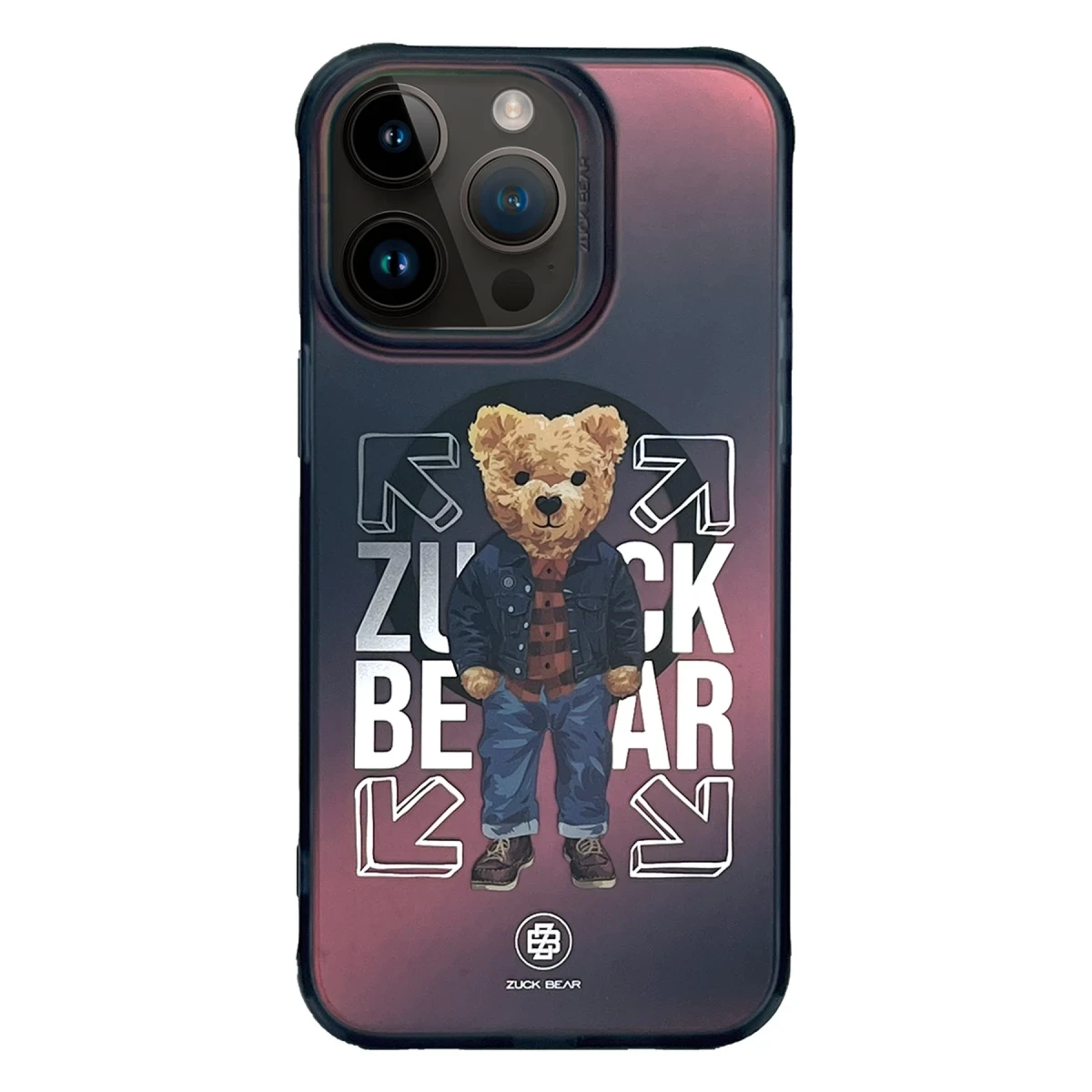 ZuckBear Apple iPhone 15 Pro California Cool Magsafe Kapak - Jeans