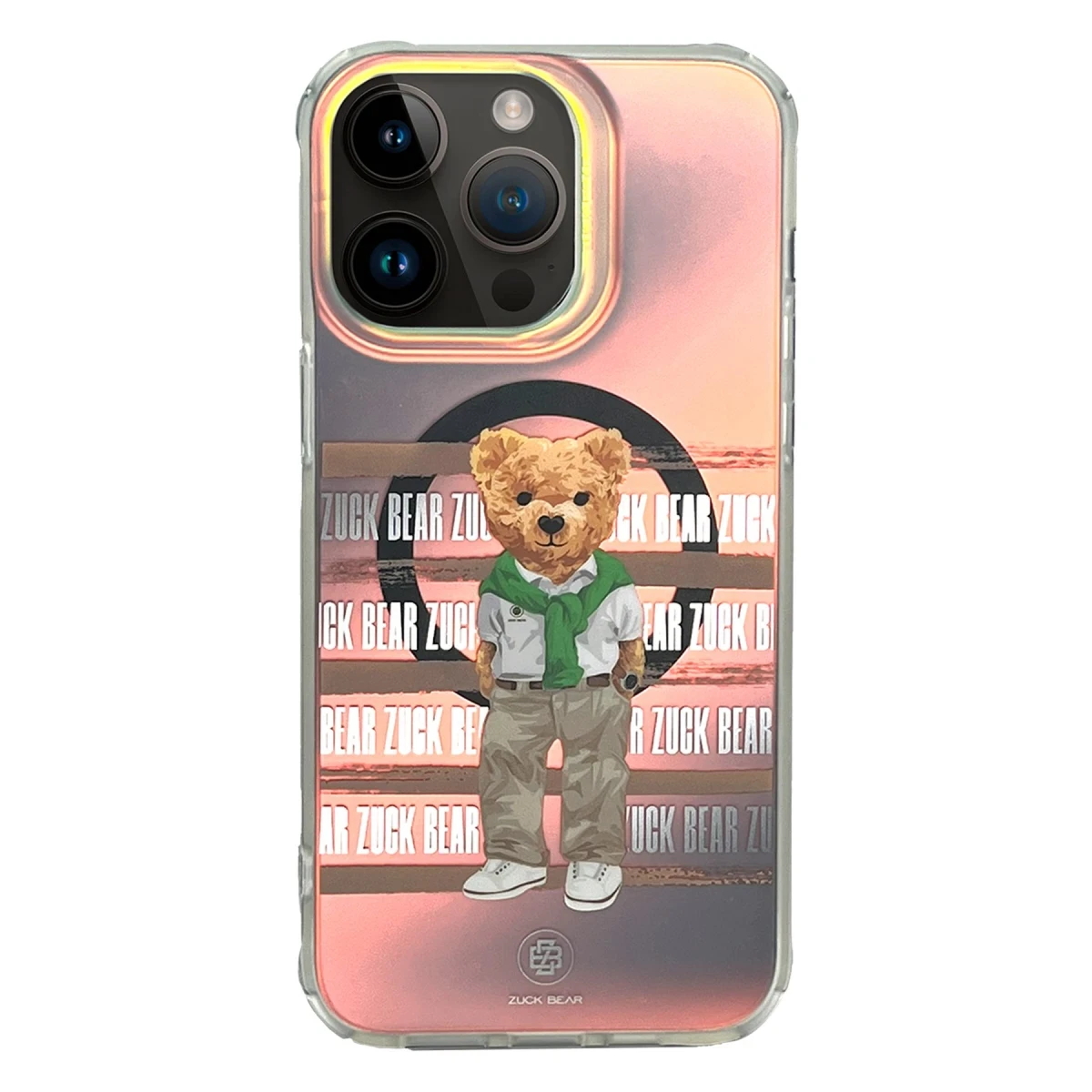 ZuckBear Apple iPhone 15 Pro California Cool Magsafe Kapak - Shirt