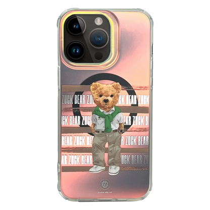 ZuckBear Apple iPhone 15 Pro California Cool Magsafe Kapak - Shirt