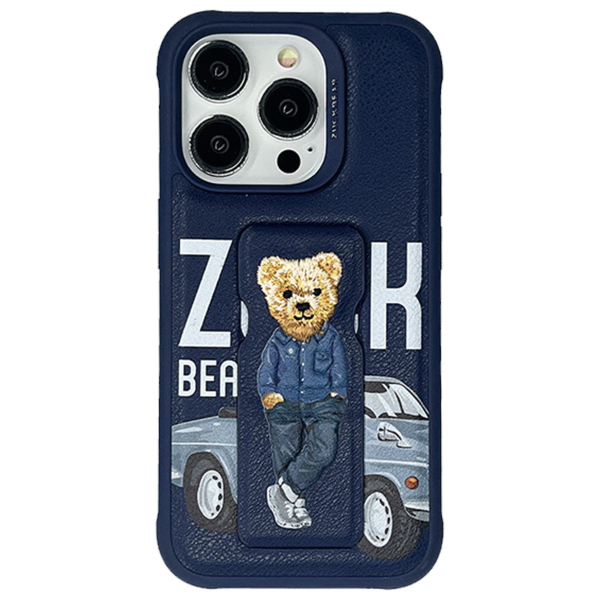 ZuckBear Apple iPhone 15 Pro Claude Standlı Kapak