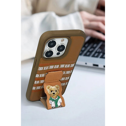 ZuckBear Apple iPhone 15 Pro Claude Standlı Kapak