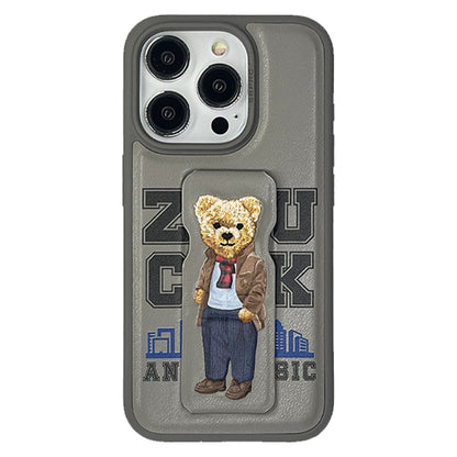 ZuckBear Apple iPhone 15 Pro Claude Standlı Kapak