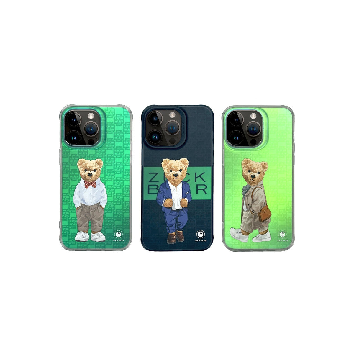 ZuckBear Apple iPhone 15 Pro French Riviera Chic Kapak