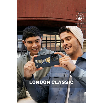 ZuckBear Apple iPhone 15 Pro London Classic Kapak - Chelsea Swish