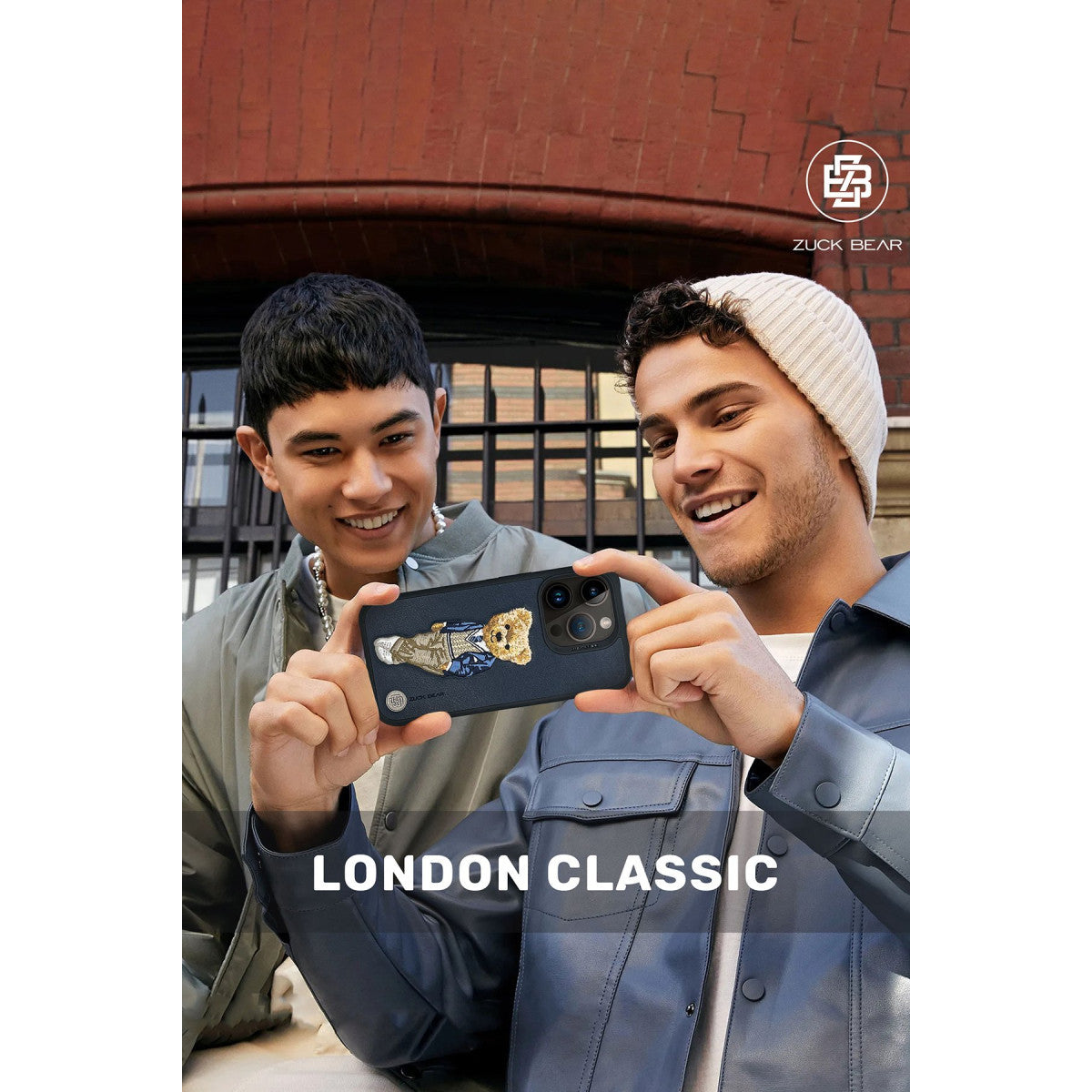 ZuckBear Apple iPhone 15 Pro London Classic Kapak