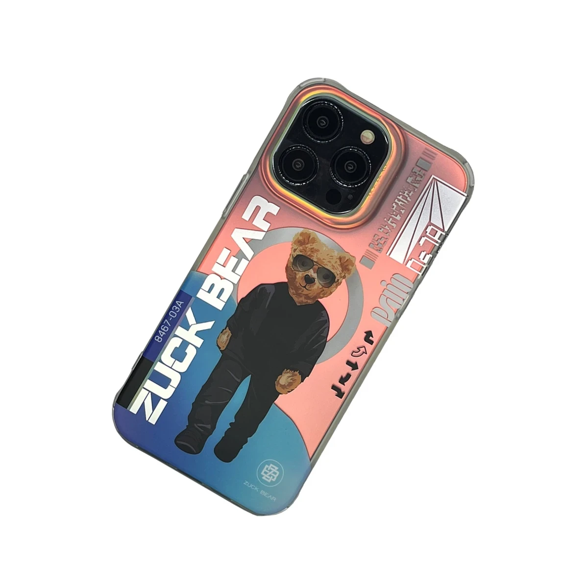 ZuckBear Apple iPhone 15 Pro Max Berlin Boss Magsafe Kapak - Zwei Charm