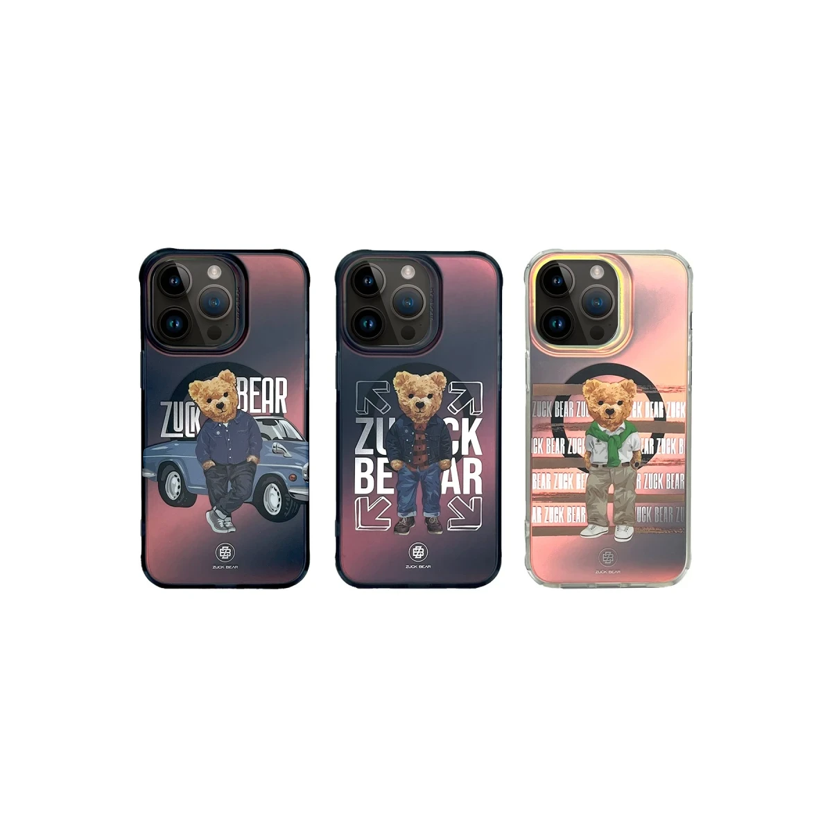 ZuckBear Apple iPhone 15 Pro Max California Cool Magsafe Kapak - Shirt