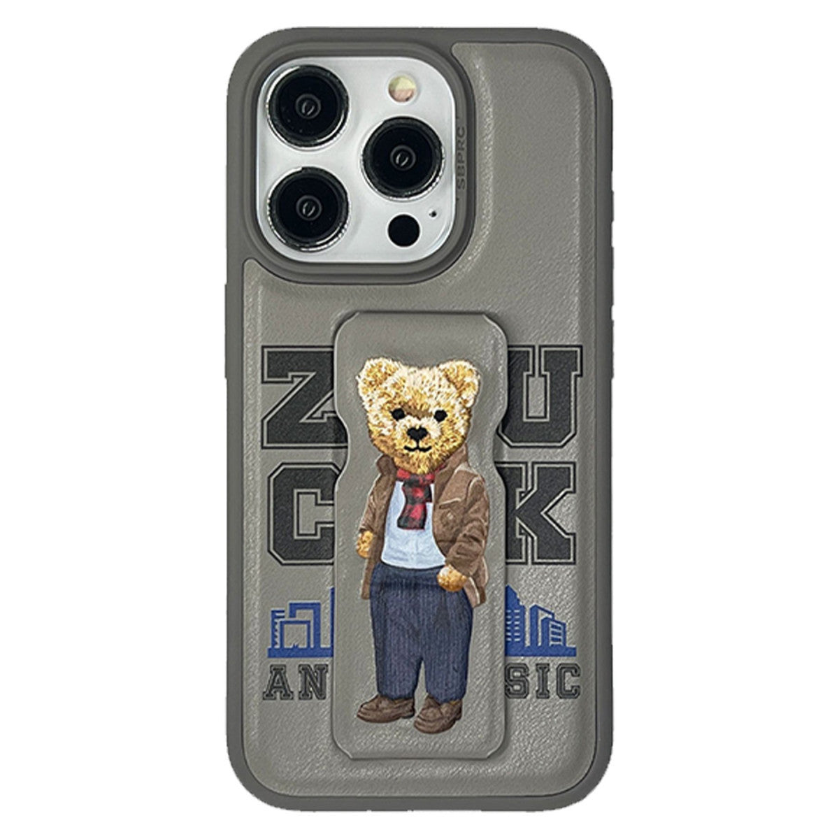 ZuckBear Apple iPhone 15 Pro Max Claude Standlı Kapak
