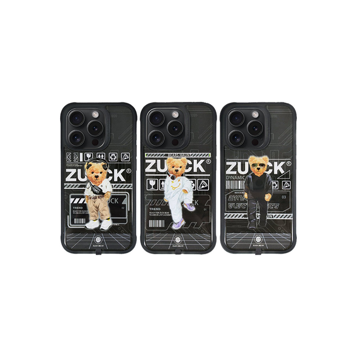 ZuckBear Apple iPhone 15 Pro Max Colby Light Kapak