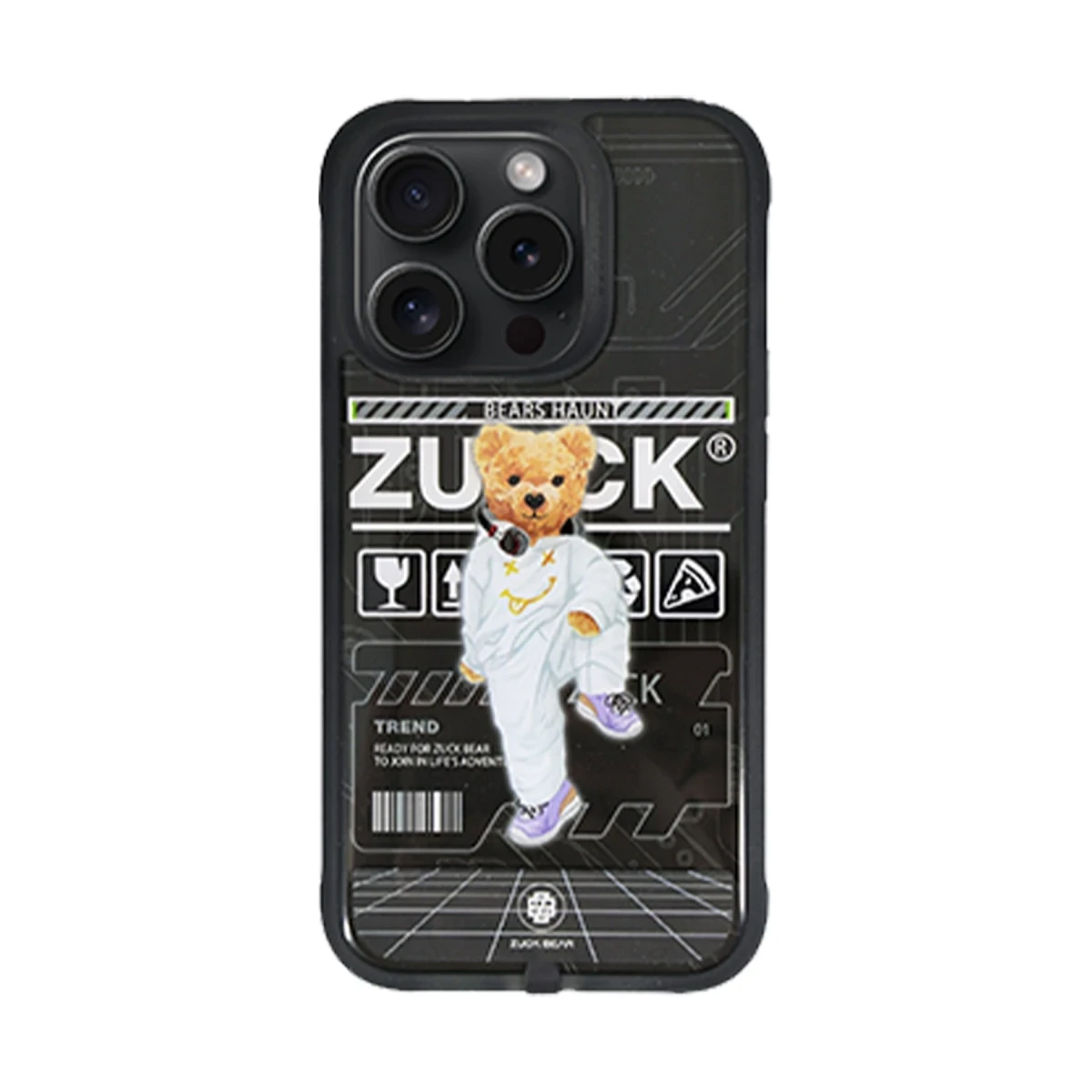 ZuckBear Apple iPhone 15 Pro Max Colby Light Kapak - Energy