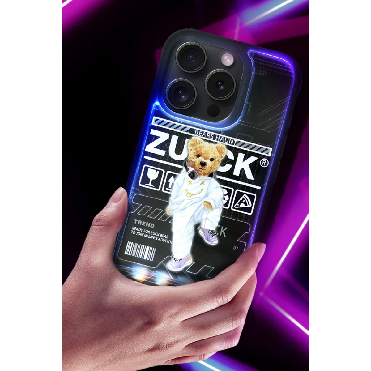 ZuckBear Apple iPhone 15 Pro Max Colby Light Kapak - Urbane