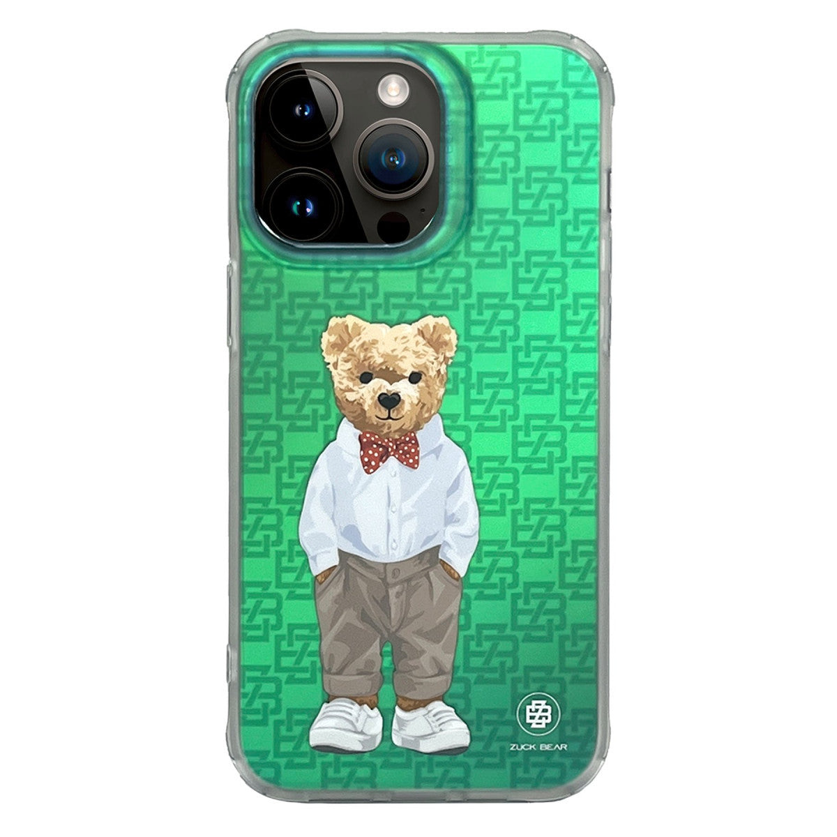 ZuckBear Apple iPhone 15 Pro Max French Riviera Chic Kapak - Saint-Tropez Shimm