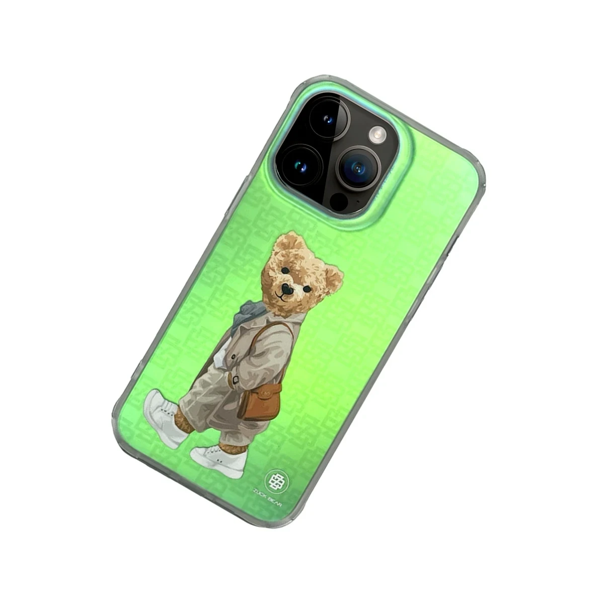 ZuckBear Apple iPhone 15 Pro Max French Riviera Chic Kapak - Monaco Glitz