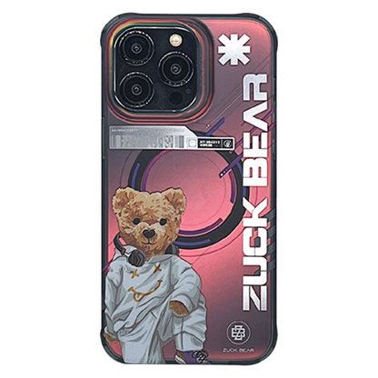 ZuckBear Apple iPhone 15 Pro Max New York Never Sleeps Magsafe Kapak - Bronx Energy
