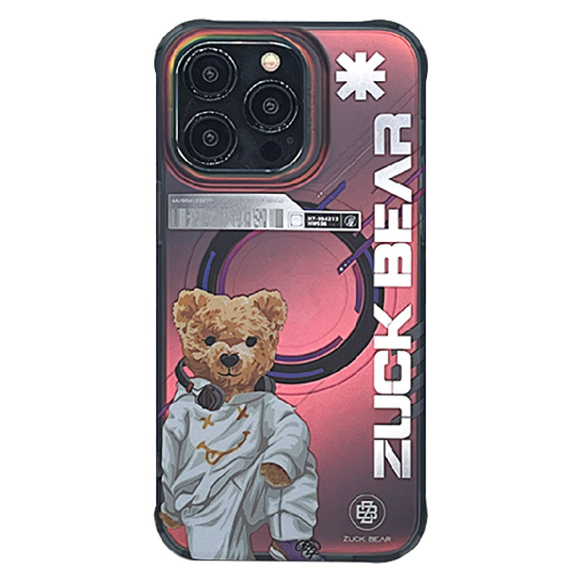 ZuckBear Apple iPhone 15 Pro Max New York Never Sleeps Magsafe Kapak