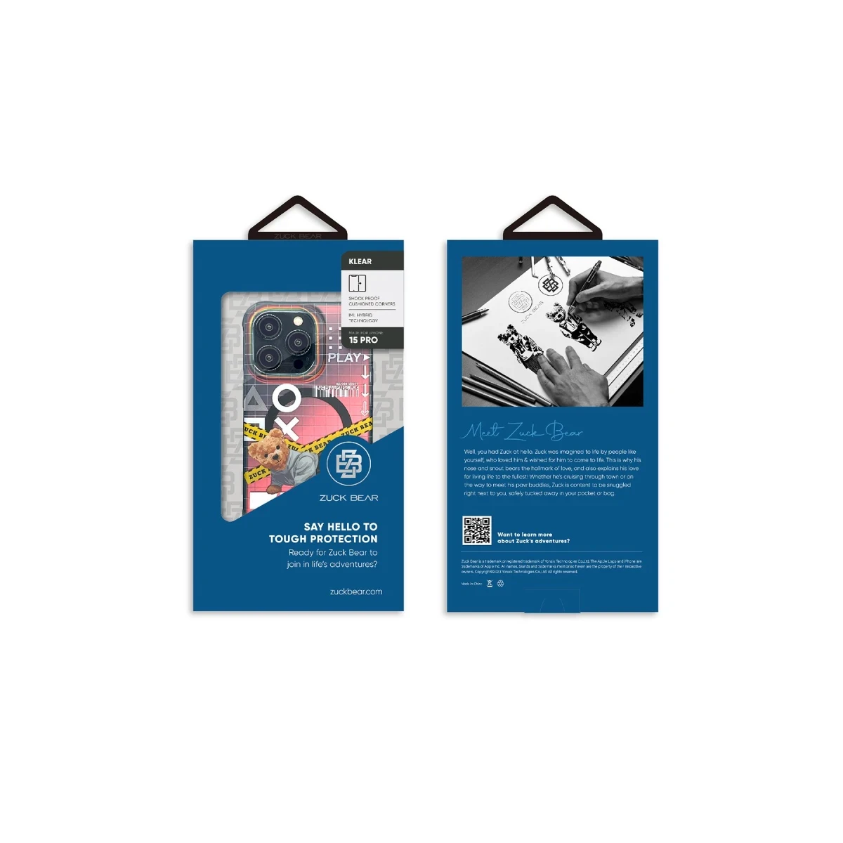 ZuckBear Apple iPhone 15 Pro Max New York Never Sleeps Magsafe Kapak - Manhattan Urbane