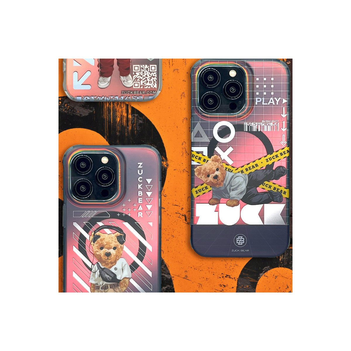 ZuckBear Apple iPhone 15 Pro New York Never Sleeps Magsafe Kapak