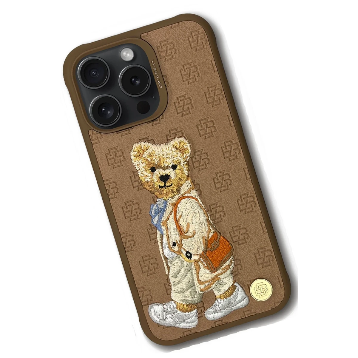 ZuckBear Apple iPhone 15 Pro Paris Gentleman Kapak - Bag