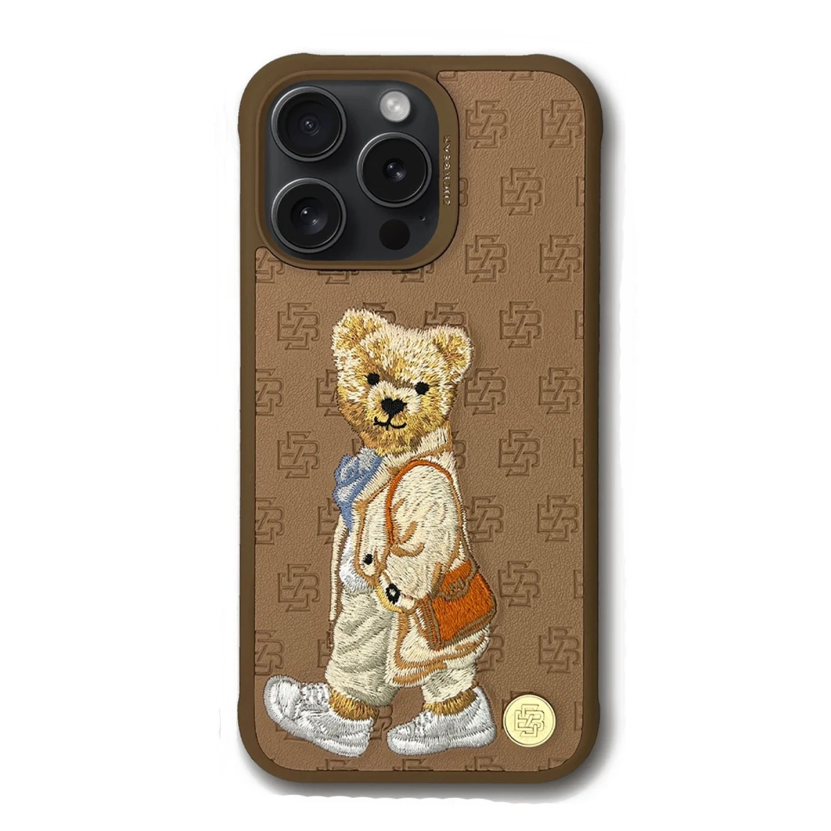 ZuckBear Apple iPhone 15 Pro Paris Gentleman Kapak - Bag