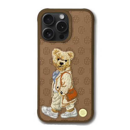 ZuckBear Apple iPhone 15 Pro Paris Gentleman Kapak - Bag