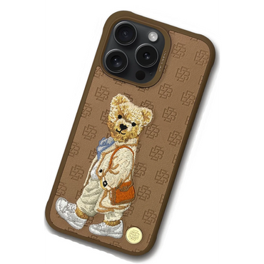 ZuckBear Apple iPhone 15 Pro Paris Gentleman Kapak - Bag