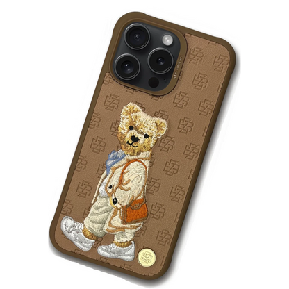 ZuckBear Apple iPhone 15 Pro Paris Gentleman Kapak - Bag