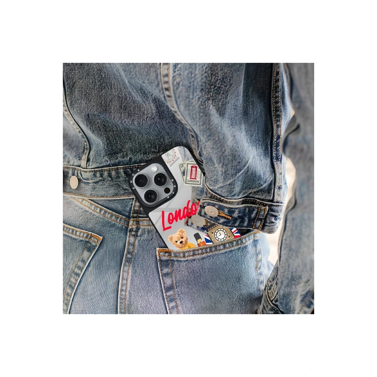 ZuckBear Apple iPhone 16 Benard Mirror Magsafe Kapak - New York