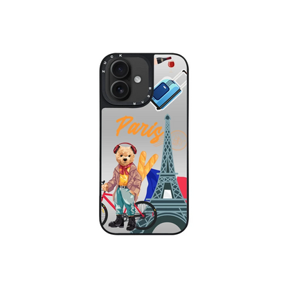 ZuckBear Apple iPhone 16 Benard Mirror Magsafe Kapak - Paris