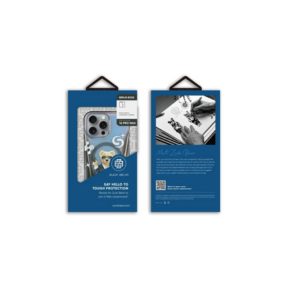 ZuckBear Apple iPhone 16 Berlin Boss Magsafe Kapak - Eins Suave