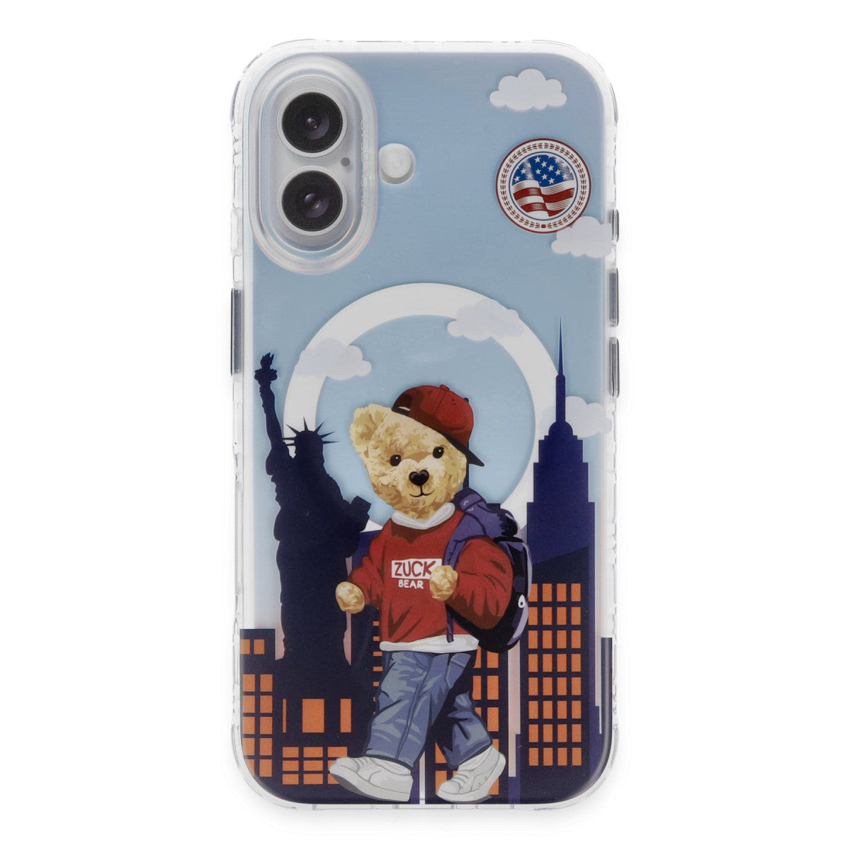 ZuckBear Apple iPhone 16 Darnell Frosted Laser Magsafe Kapak