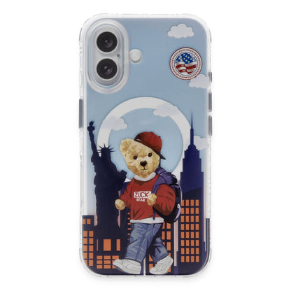 ZuckBear Apple iPhone 16 Darnell Frosted Laser Magsafe Kapak