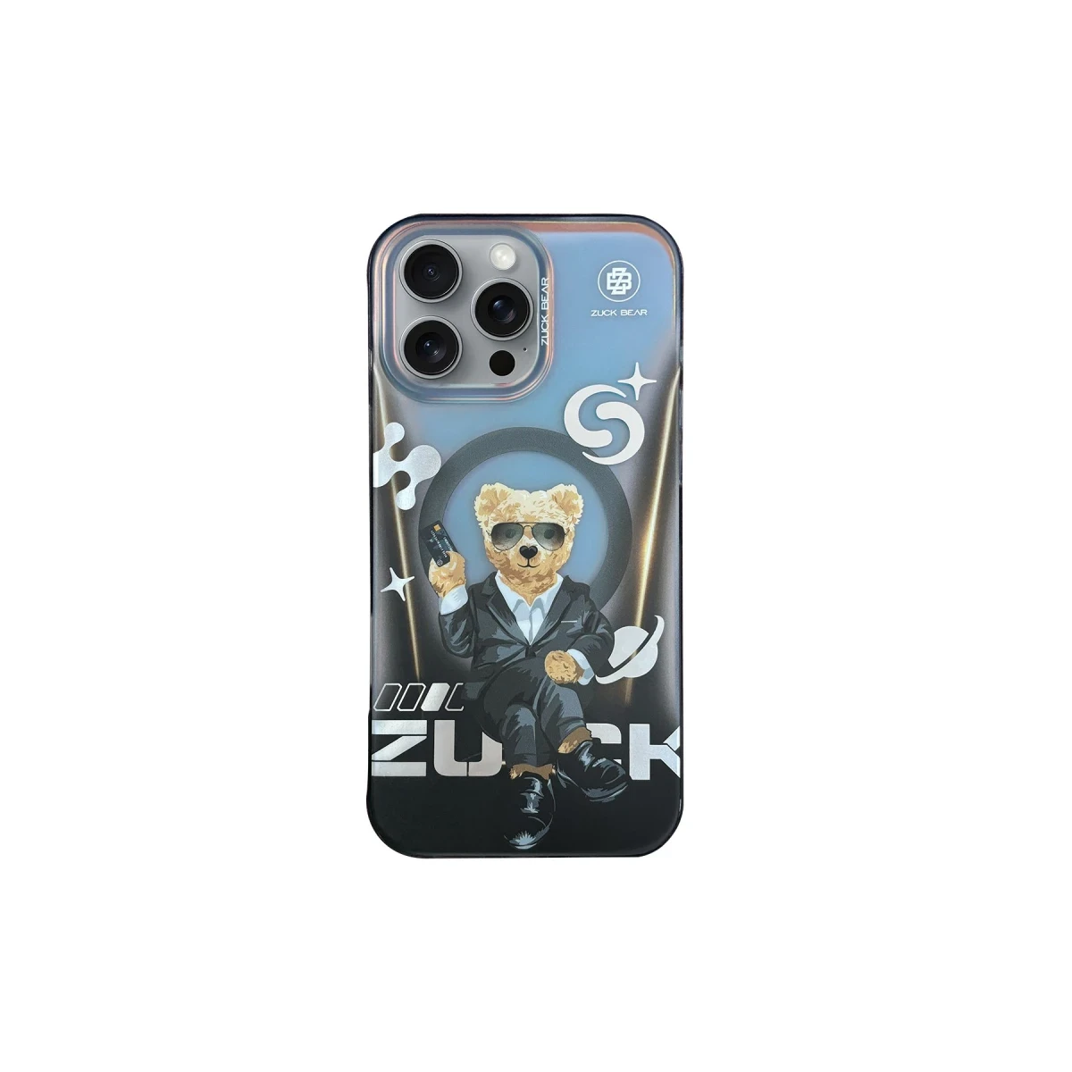 ZuckBear Apple iPhone 16 Pro Berlin Boss Magsafe Kapak - Eins Suave