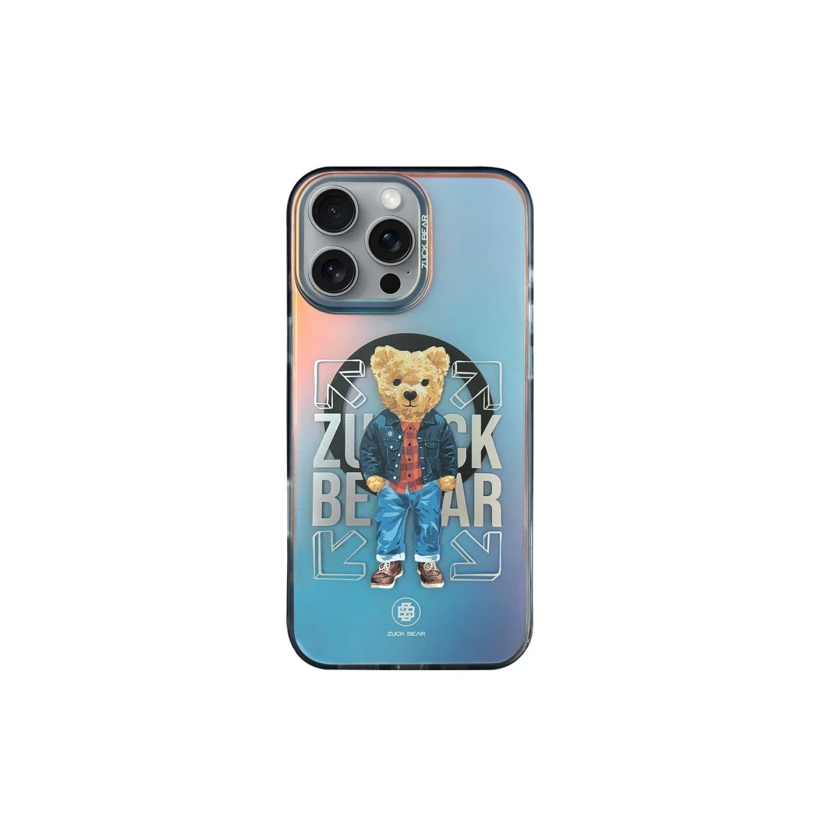 ZuckBear Apple iPhone 16 Pro California Cool Magsafe Kapak - Jeans