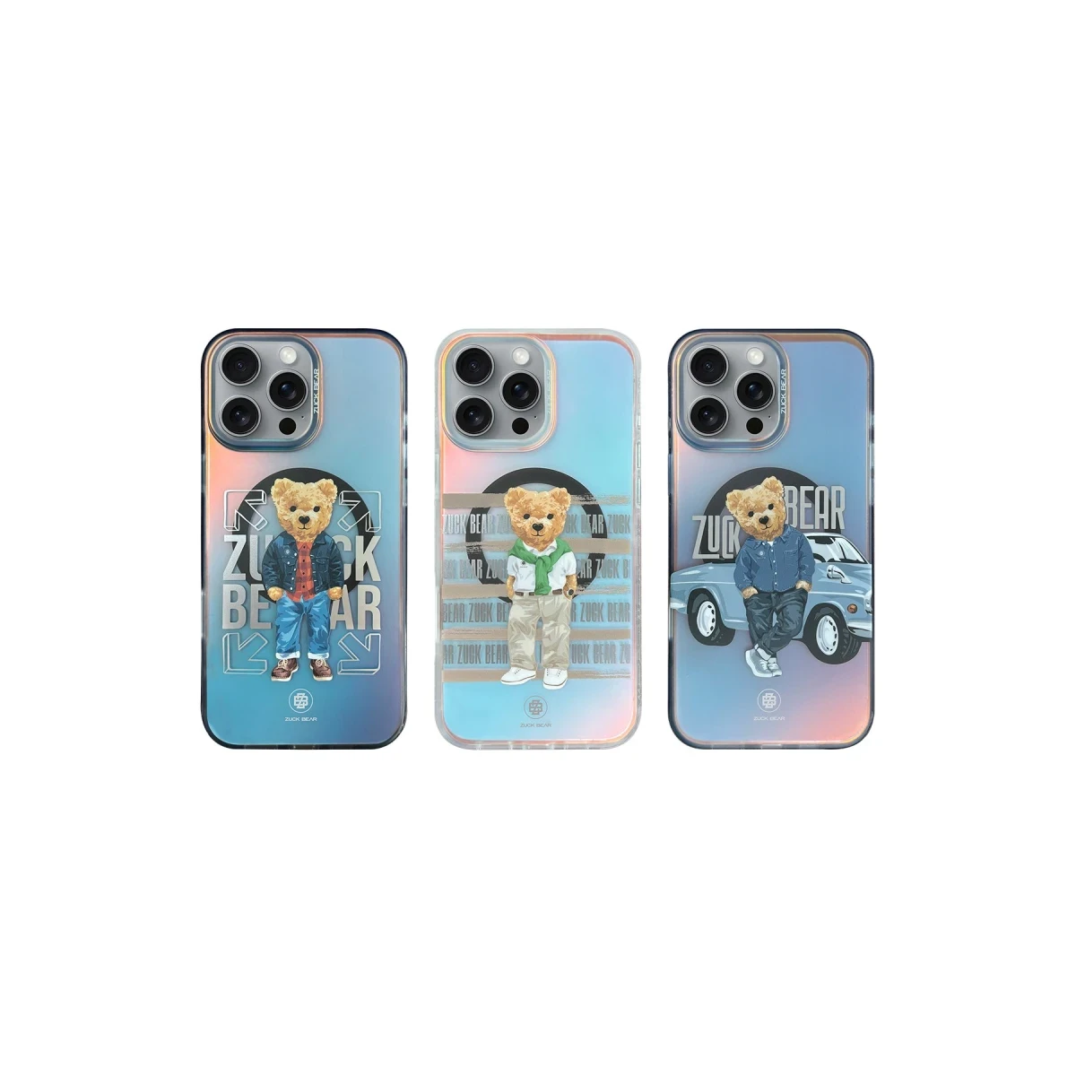 ZuckBear Apple iPhone 16 Pro California Cool Magsafe Kapak - Jeans