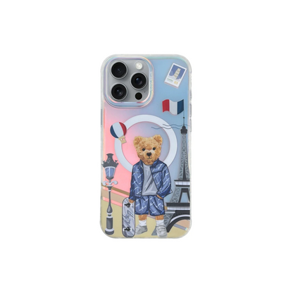 ZuckBear Apple iPhone 16 Pro Darnell Frosted Laser Magsafe Kapak - Paris