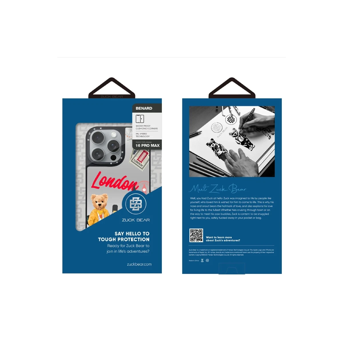 ZuckBear Apple iPhone 16 Pro Max Benard Mirror Magsafe Kapak - London