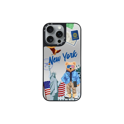 ZuckBear Apple iPhone 16 Pro Max Benard Mirror Magsafe Kapak - New York