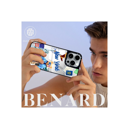ZuckBear Apple iPhone 16 Pro Max Benard Mirror Magsafe Kapak - Paris