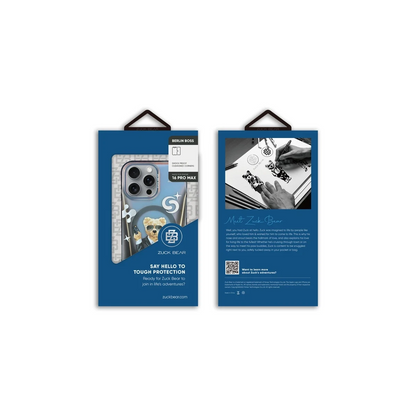 ZuckBear Apple iPhone 16 Pro Max Berlin Boss Magsafe Kapak - Eins Suave