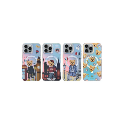 ZuckBear Apple iPhone 16 Pro Max Darnell Frosted Laser Magsafe Kapak - London