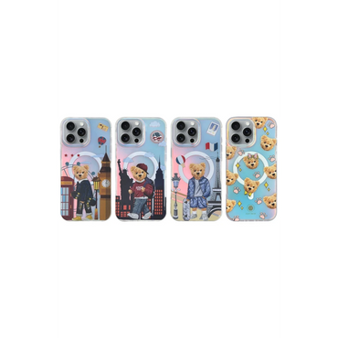ZuckBear Apple iPhone 16 Pro Max Darnell Frosted Laser Magsafe Kapak - New York
