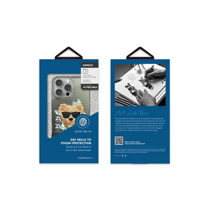 ZuckBear Apple iPhone 16 Pro Max Harold Magsafe Kapak - Siyah