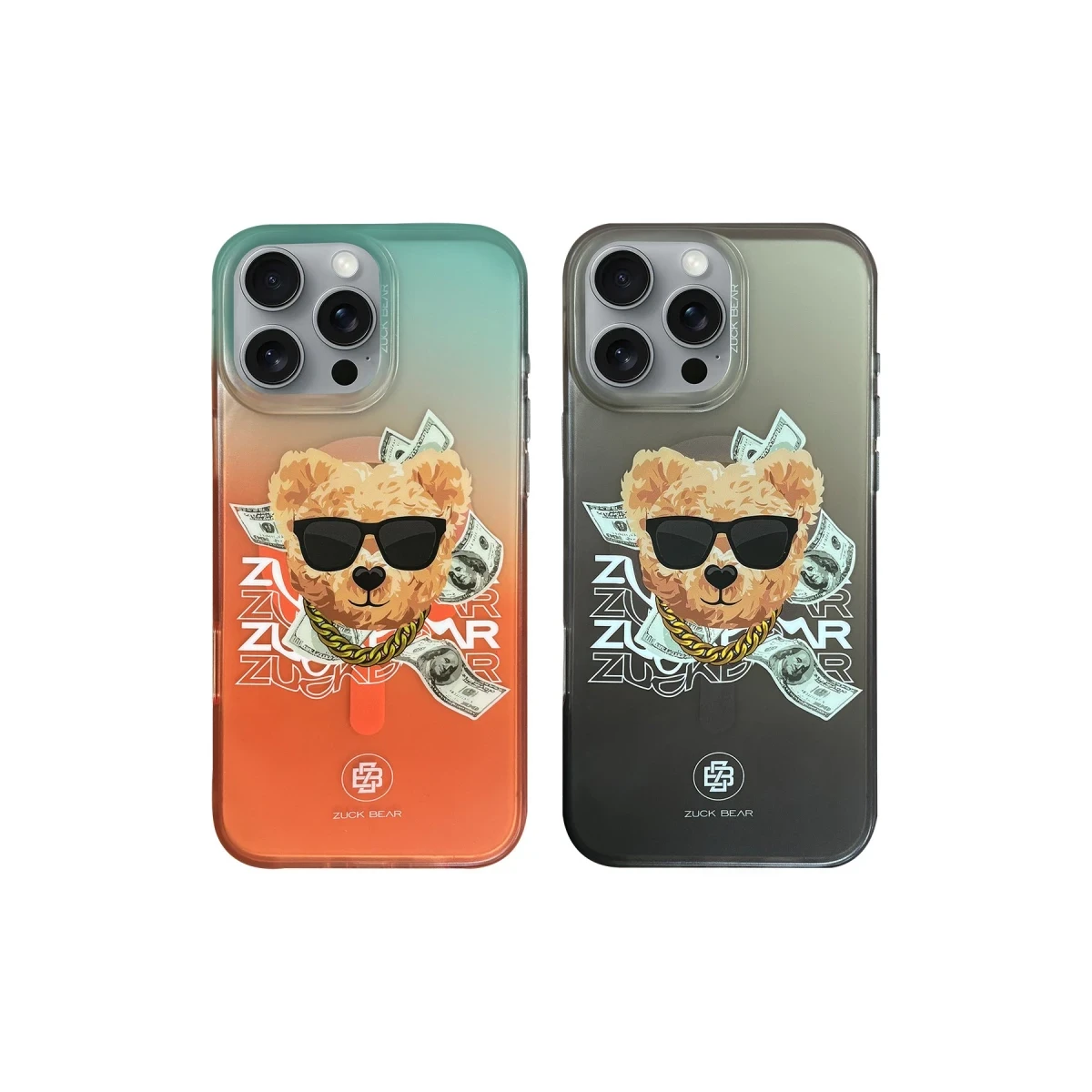 ZuckBear Apple iPhone 16 Pro Max Harold Magsafe Kapak - Turuncu