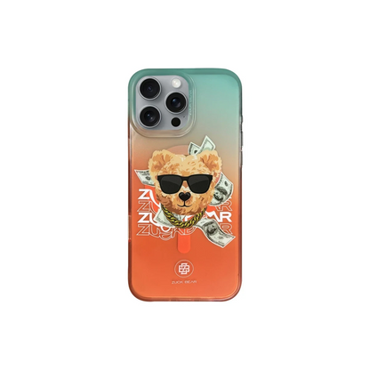 ZuckBear Apple iPhone 16 Pro Max Harold Magsafe Kapak - Turuncu